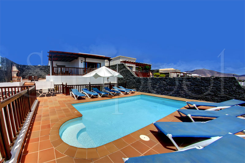 Villa Amina 26 - location maison lanzarote piscine