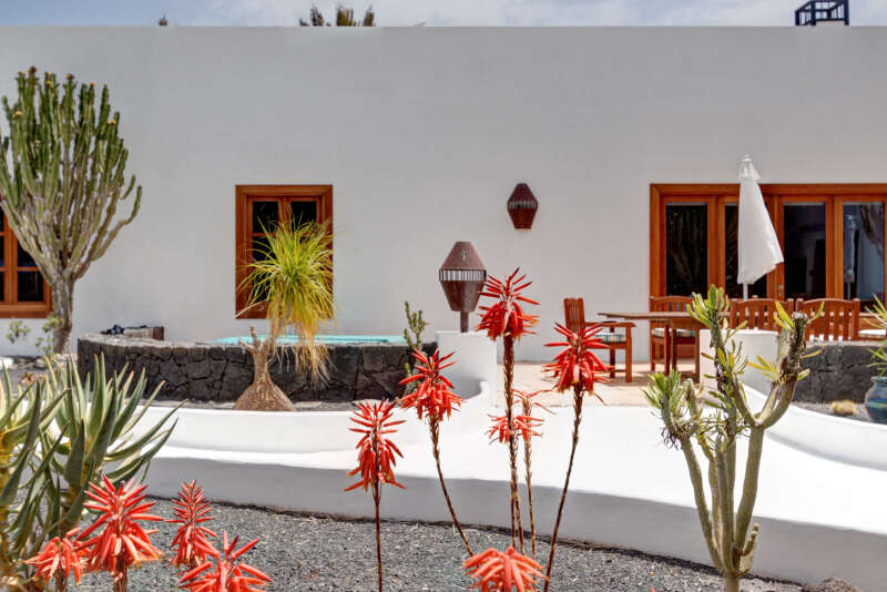 Villa El Cactus La Cueva - location maison lanzarote piscine