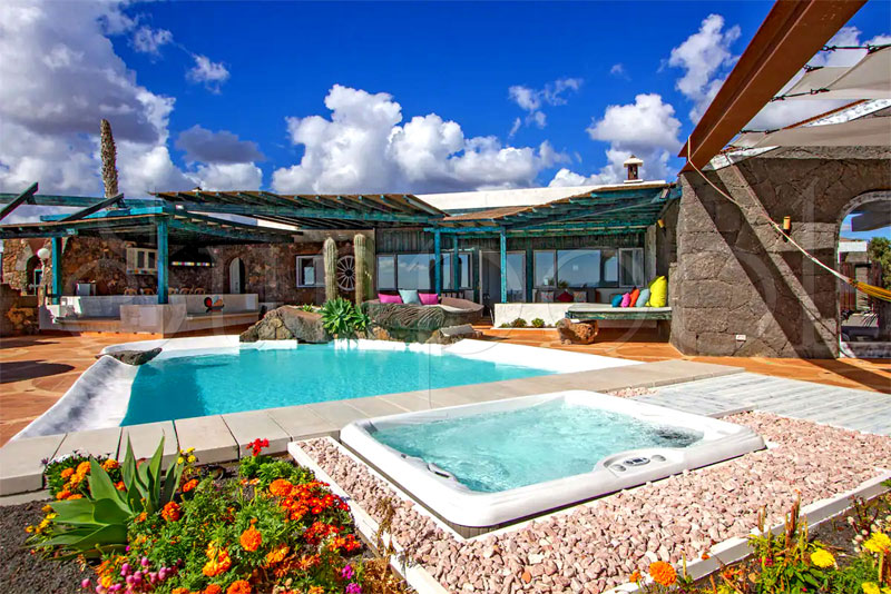 Villa Dafmir - location maison lanzarote piscine