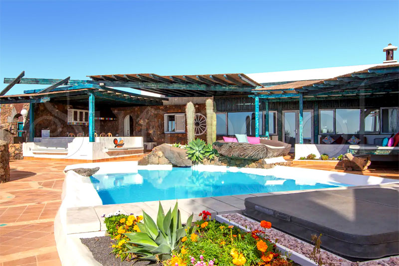 Villa Dafmir - location villa lanzarote piscine
