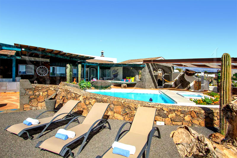 Villa Dafmir - villa lanzarote piscine chauffee