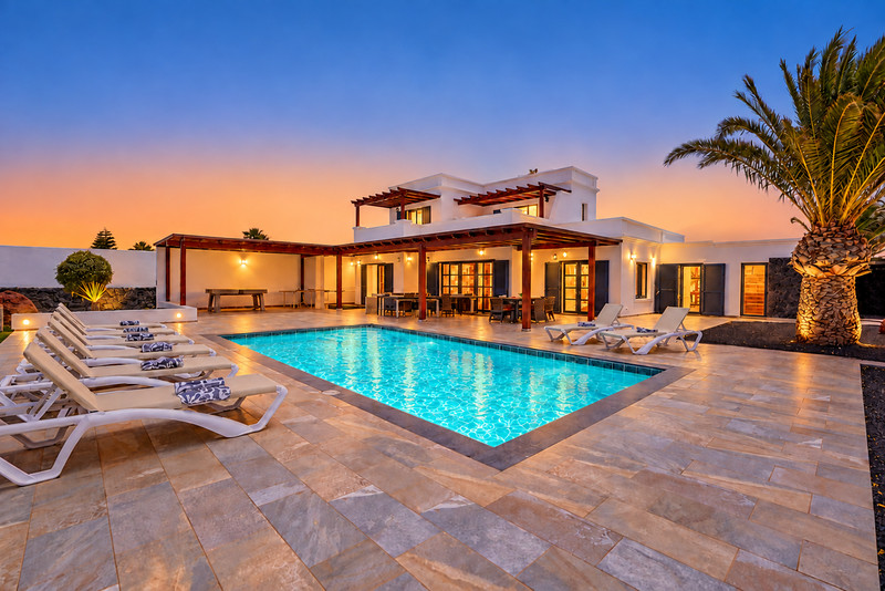 Villa Rubicon - location villa lanzarote piscine