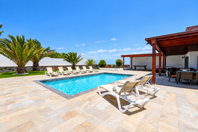Villa Rubicon - villa lanzarote piscine chauffee