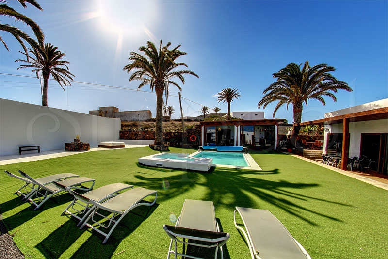 Casa Flor de Timanfaya - location villa lanzarote avec piscine privée
