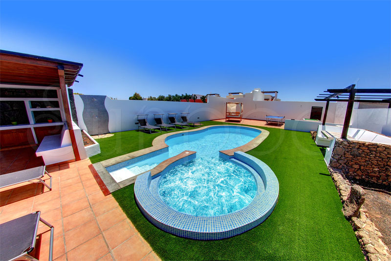 location villa lanzarote avec piscine