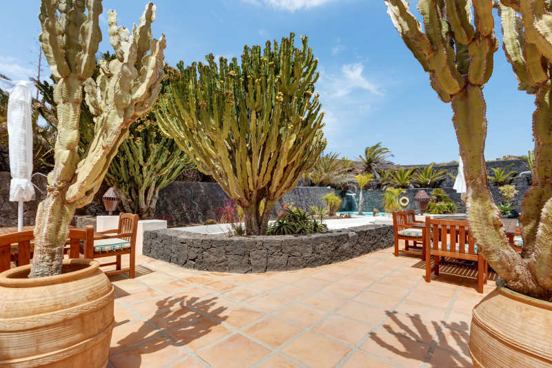 Villa El Cactus - location maison lanzarote piscine