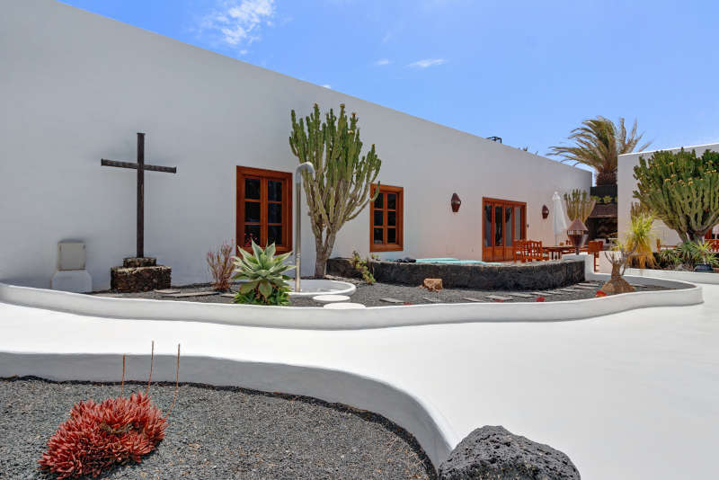 Villa El Cactus - location villa lanzarote piscine