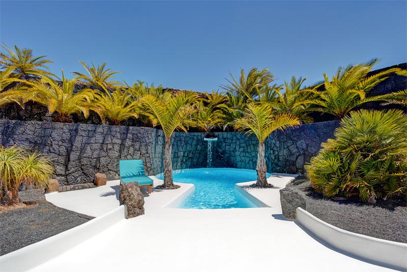 location villa lanzarote avec piscine