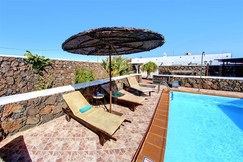 Villa Adela - location villa lanzarote piscine
