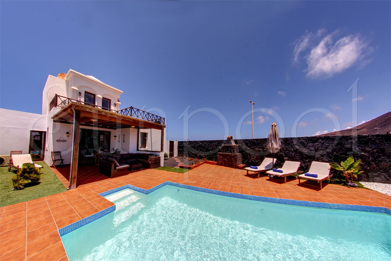 Villa Erika - location maison lanzarote piscine