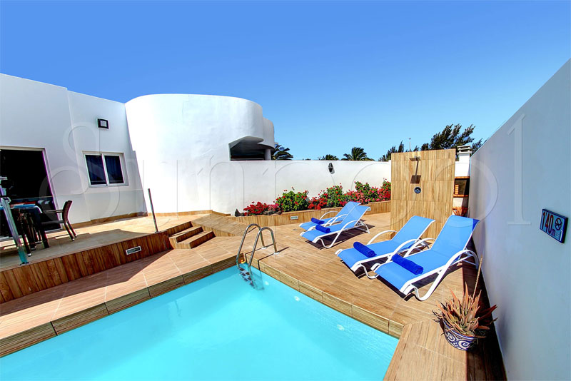 Villa La Xana - location maison avec piscine privée canaries